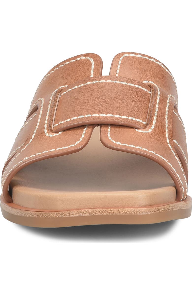 Söfft Rachel Slide Sandal, Alternate, color, Luggage