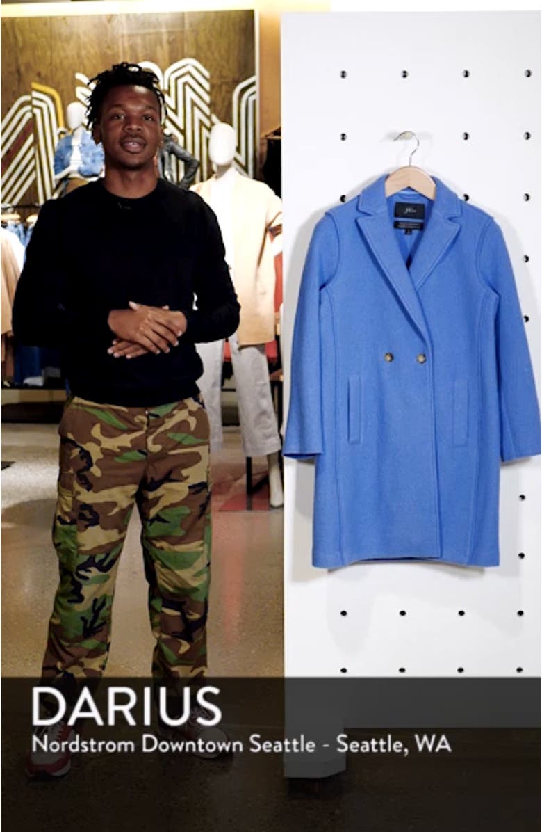 Daphne Boiled Wool Topcoat, sales video thumbnail