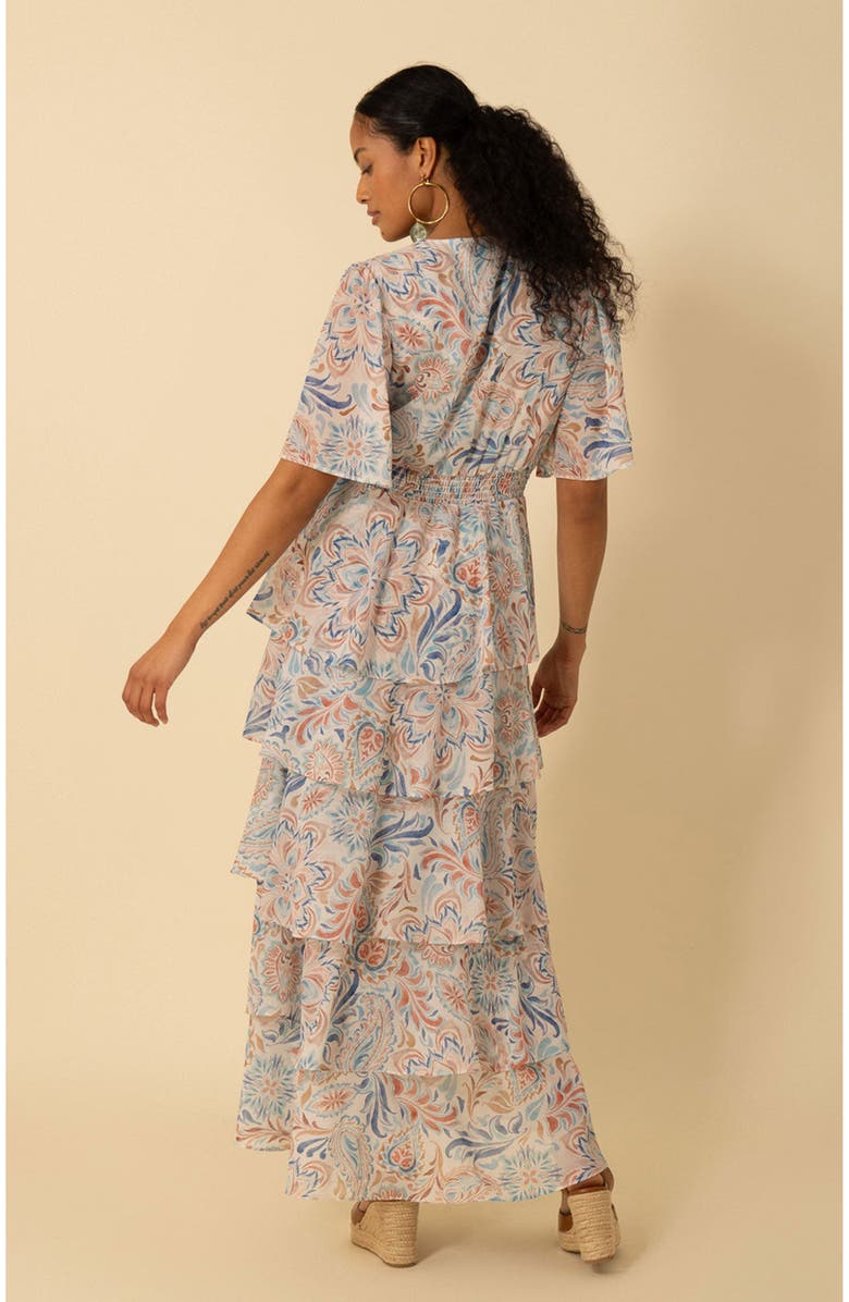 Halebob Karsyn Tiered Maxi Dress, Alternate, color,