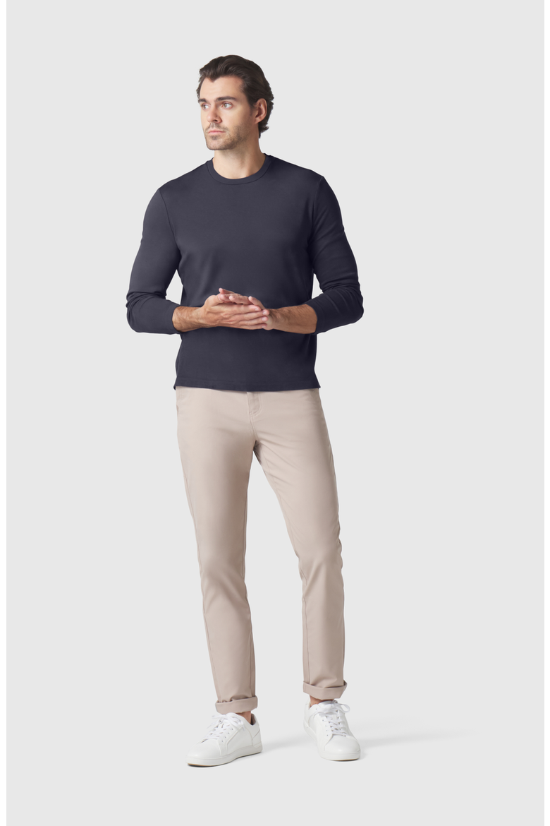 Precision Long Sleeve Shirt, Alternate, color, Deep Blue