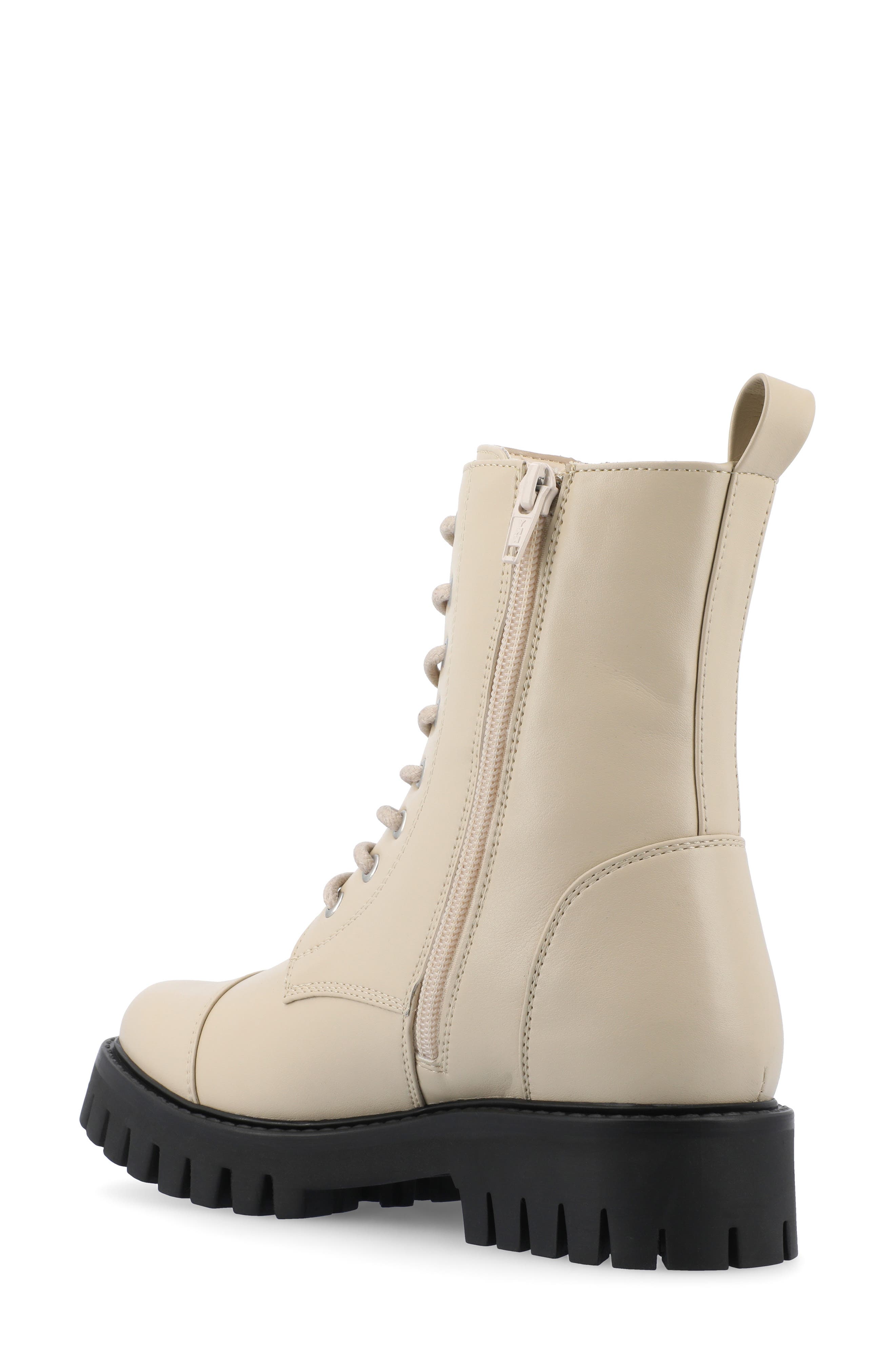 Journee Collection Aaley Bootie, Alternate, color, Bone