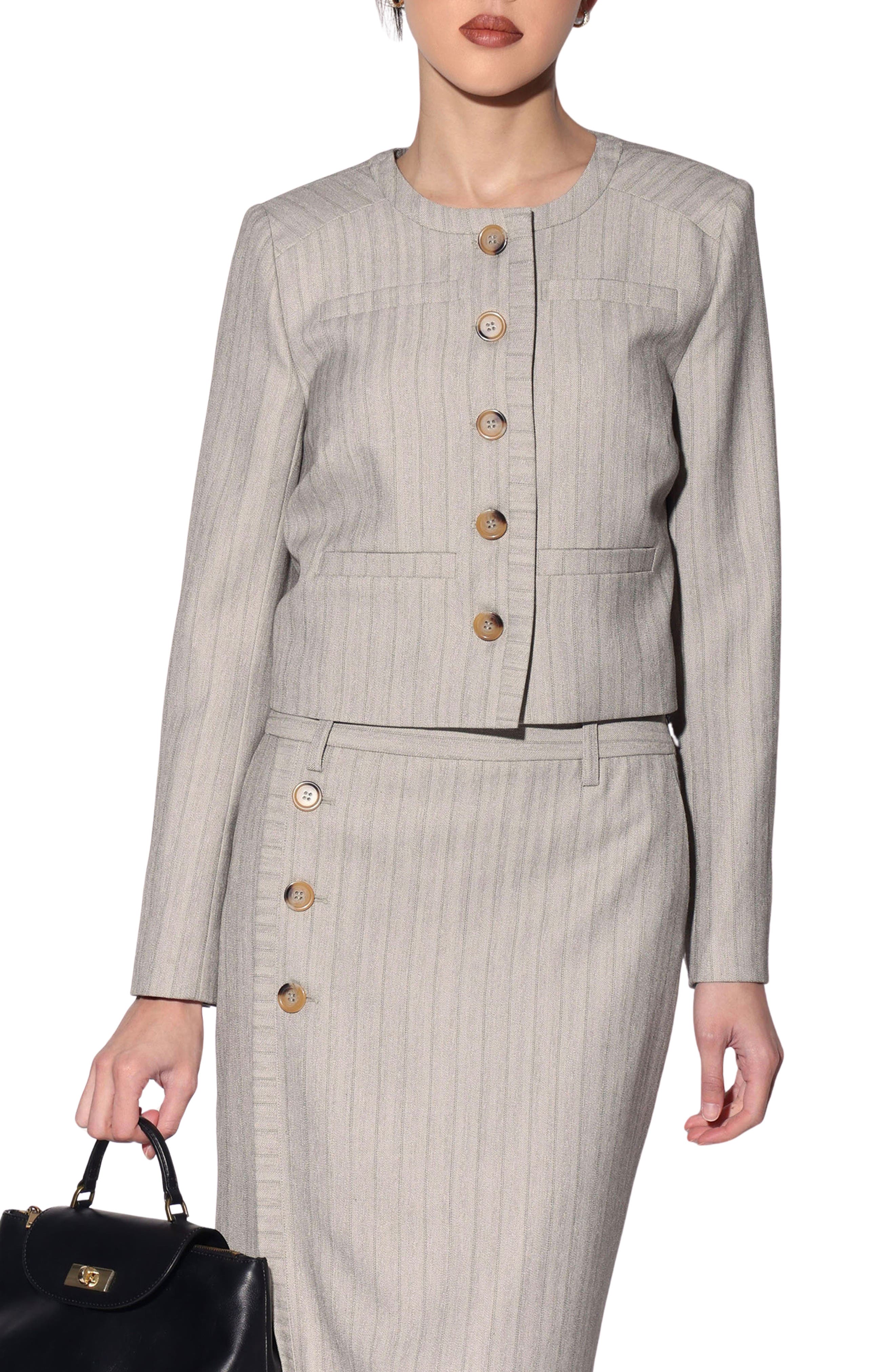 selected TAUPE STRIPE