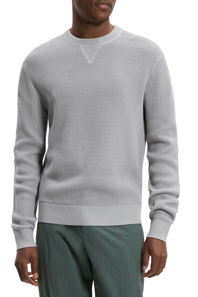 Myhlo Texture Sweatshirt, Main, color, NEW DARK VAPOR