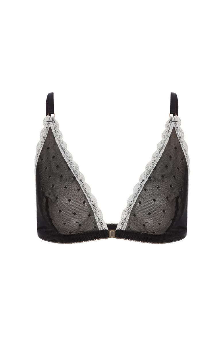 Shayla Triangle Bra, Main, color, Black