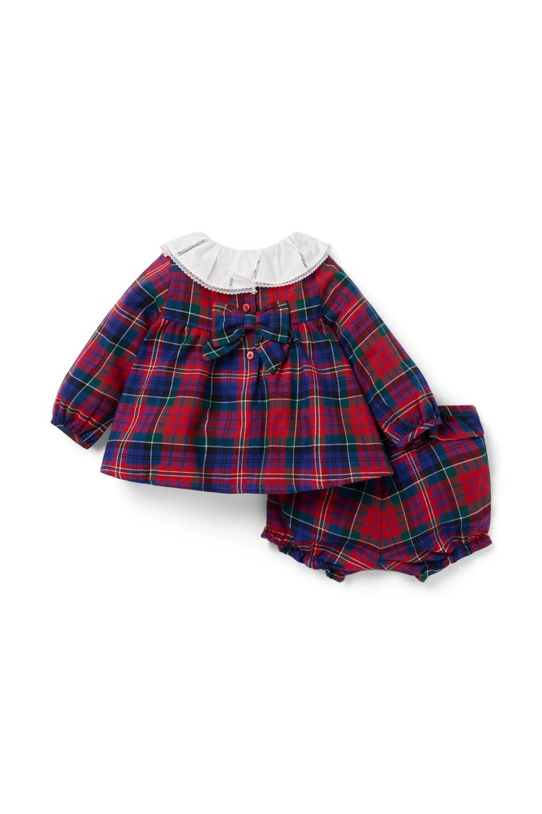 Baby Tartan Matching Set, Alternate, color, Red