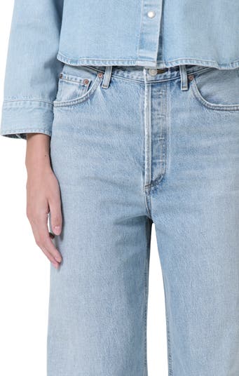 Dame High Waist Wide Leg Jeans