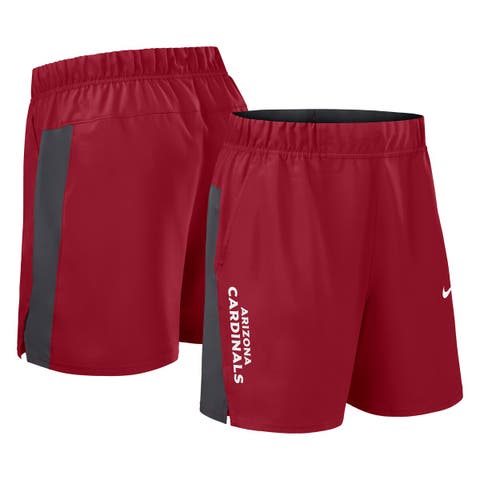 Men's Nike Cardinal Arizona Cardinals Woven Victory Performance Shorts