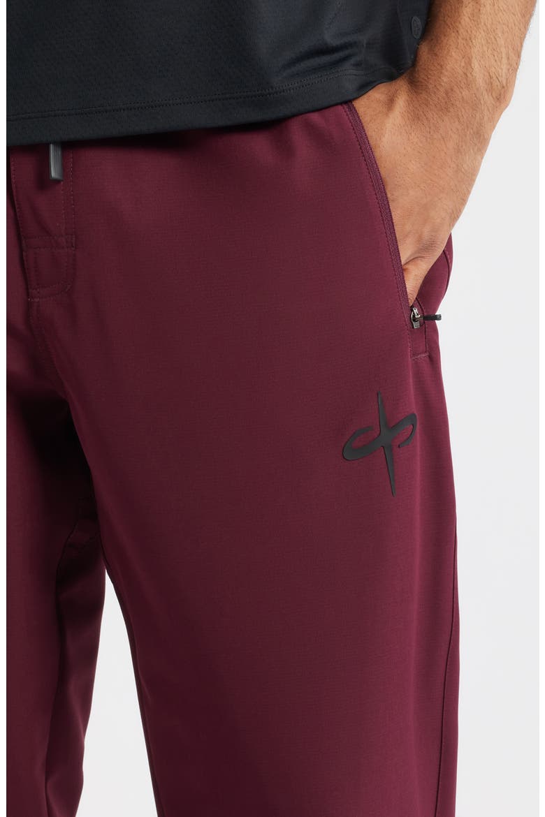 Tempo Rose Tech Pants, Alternate, color, MERLOT