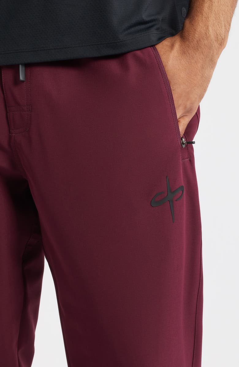 SANTO STUDIO Tempo Tech Joggers, Alternate, color, Merlot