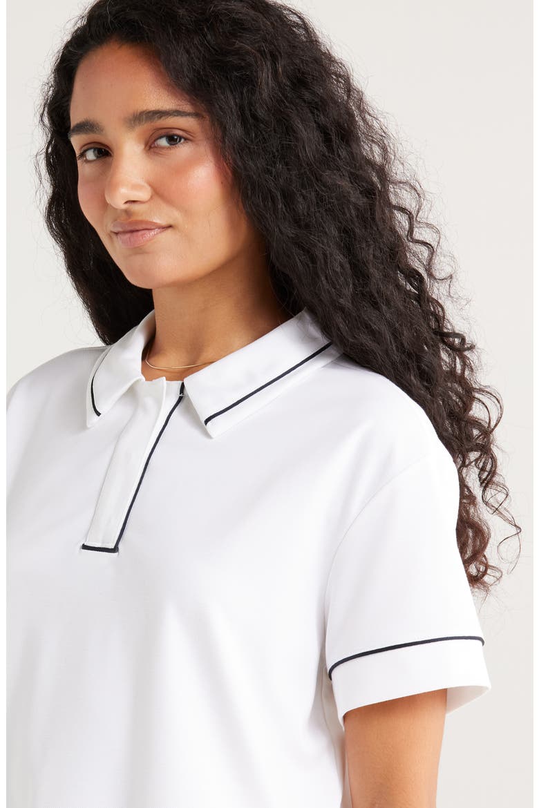 The Maggie Polo, Alternate, color, WHITE