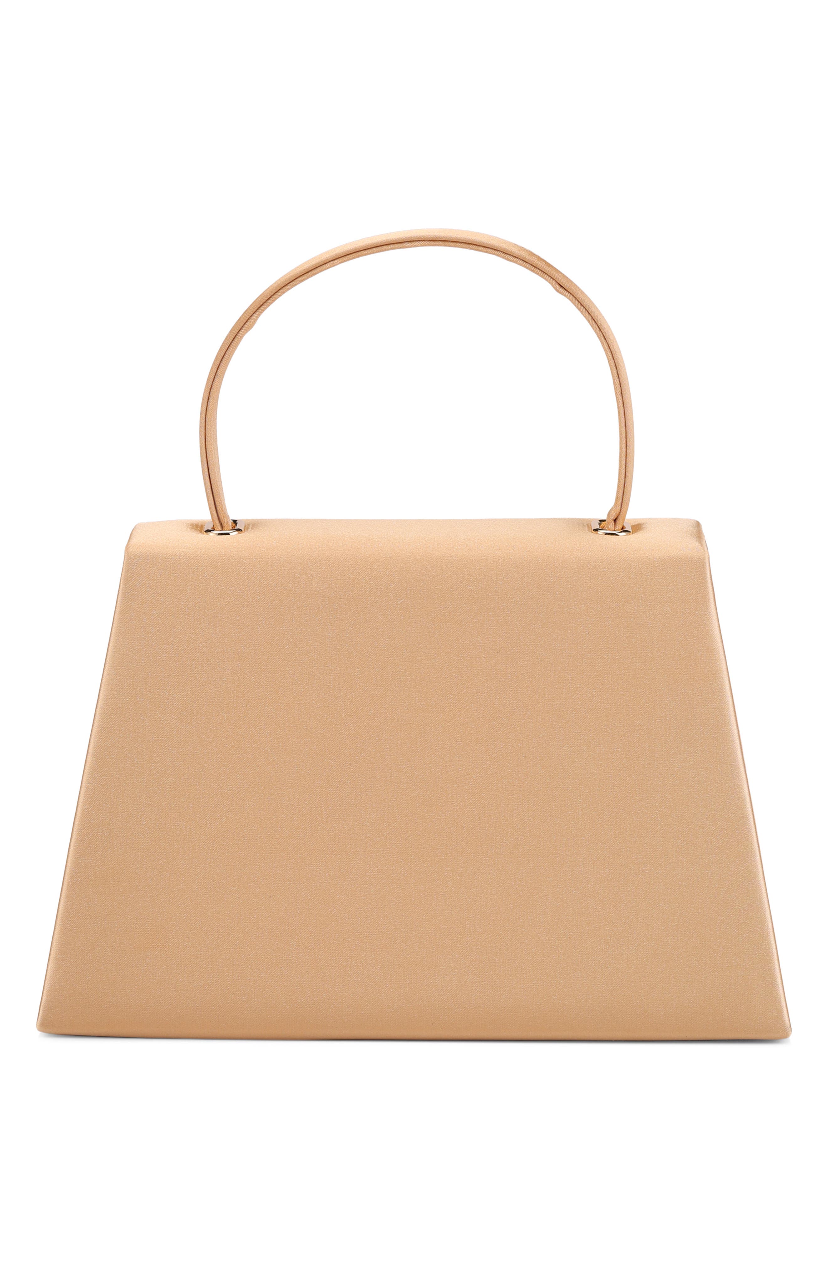 Linda Crystal Satin Clutch, Alternate, color, CHAMPAGNE