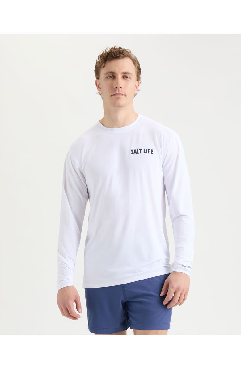 Salt Life Live Above or Below Long Sleeve Performance Tee, Main, color,