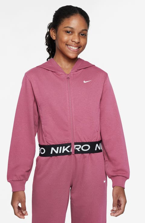 Kids' Dri-FIT Zip-Front Hoodie (Big Kid)