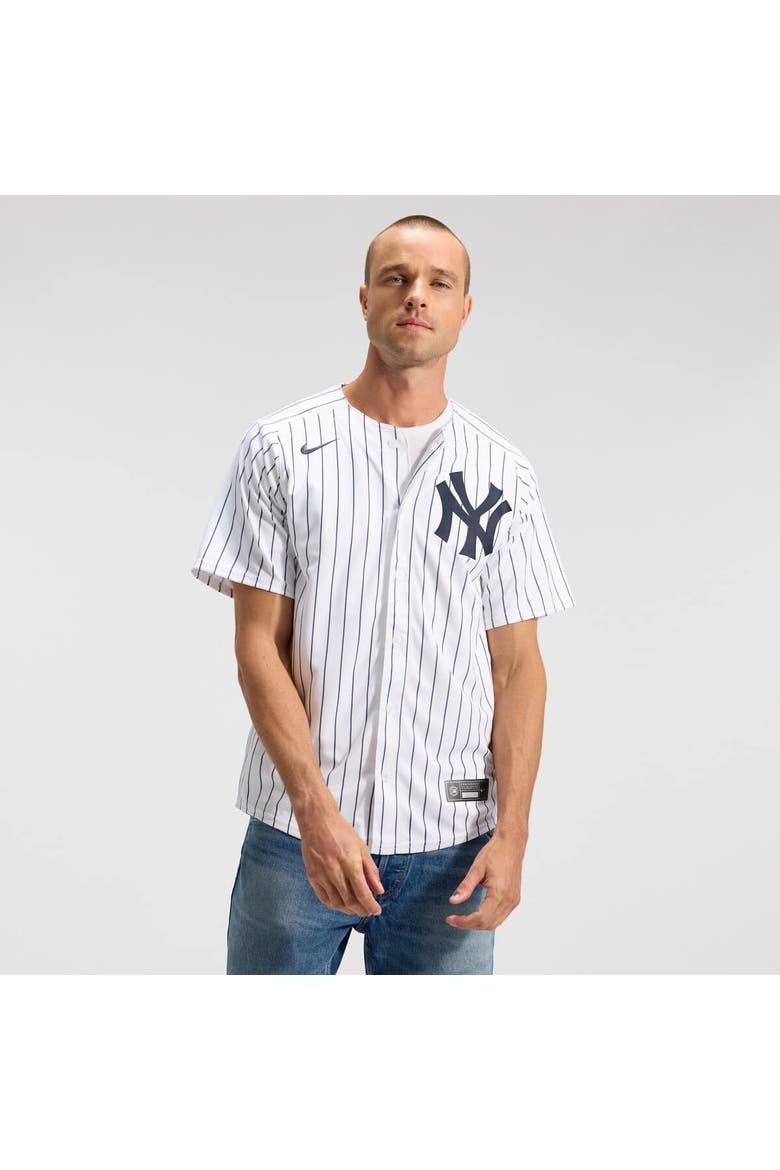 Men's Nike Aaron Judge White New York Yankees Home Limited Player Jersey, Alternate, color, White