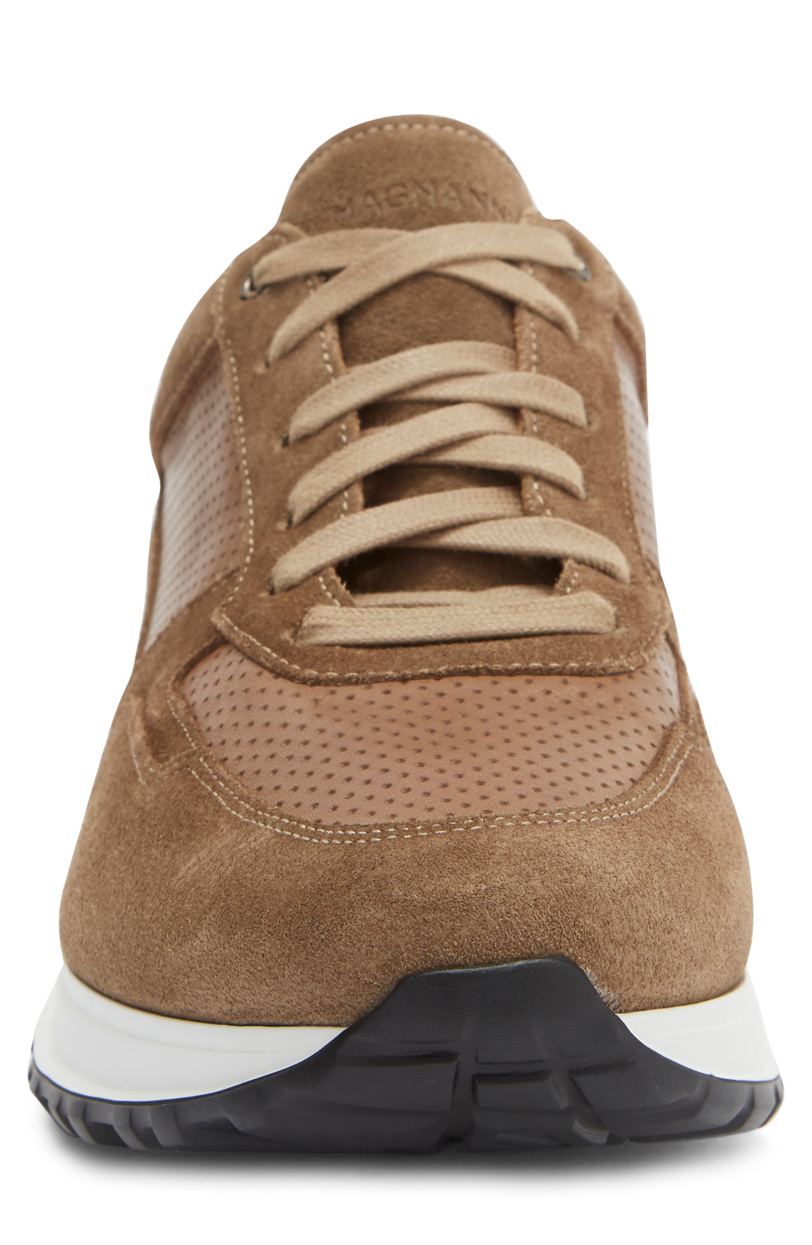 Fado Perforated Sneaker, Alternate, color, TORBA SUEDE / TORBA PERF
