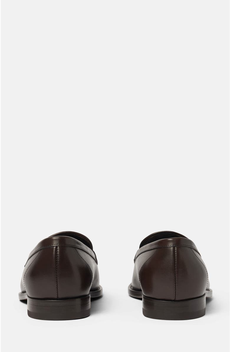 SCAROSSO Ryan Loafers, Alternate, color, Dark Brown - Calf