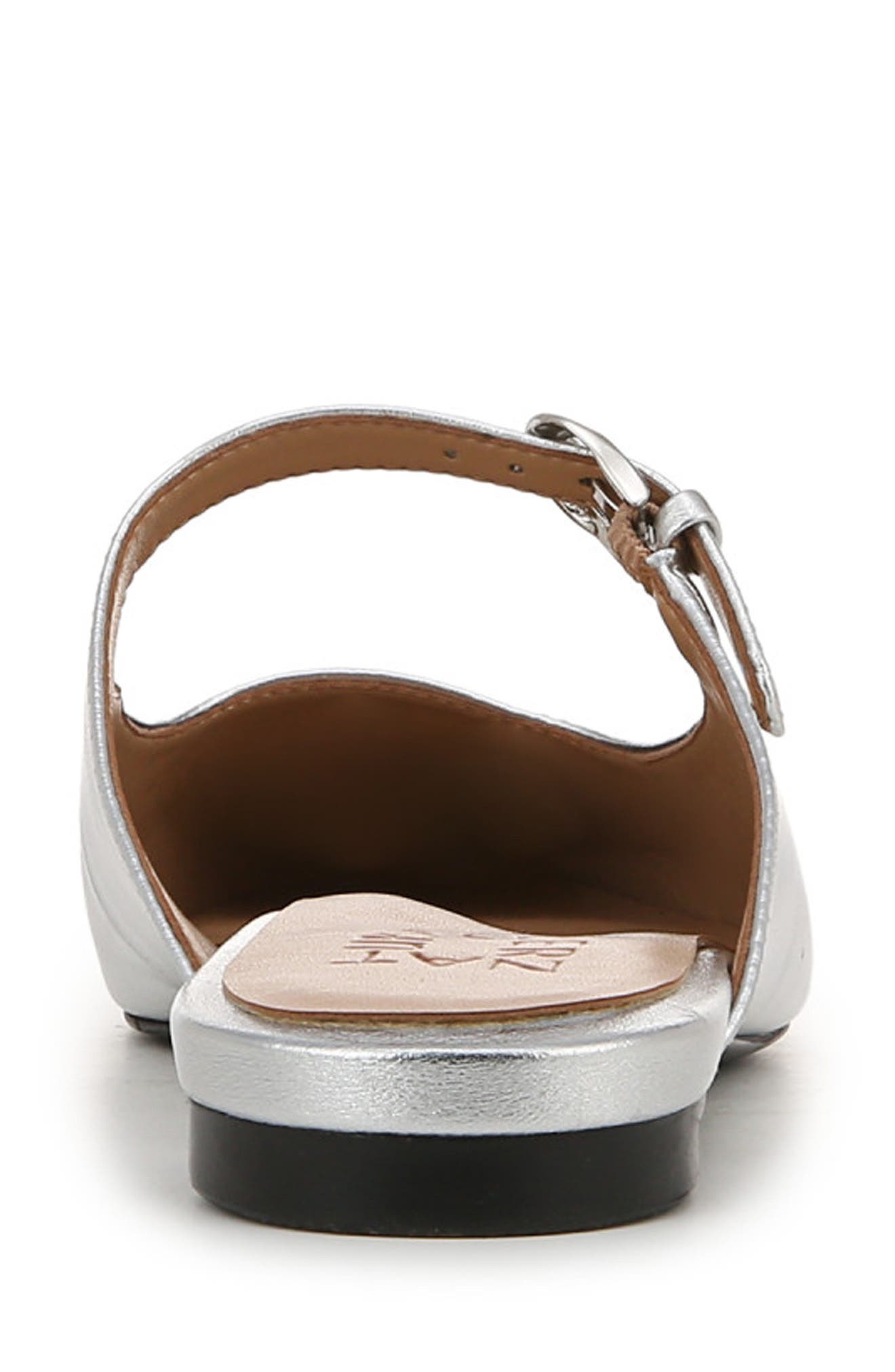 Naturalizer Apple Mary Jane Mule, Alternate, color, Metallic Silver