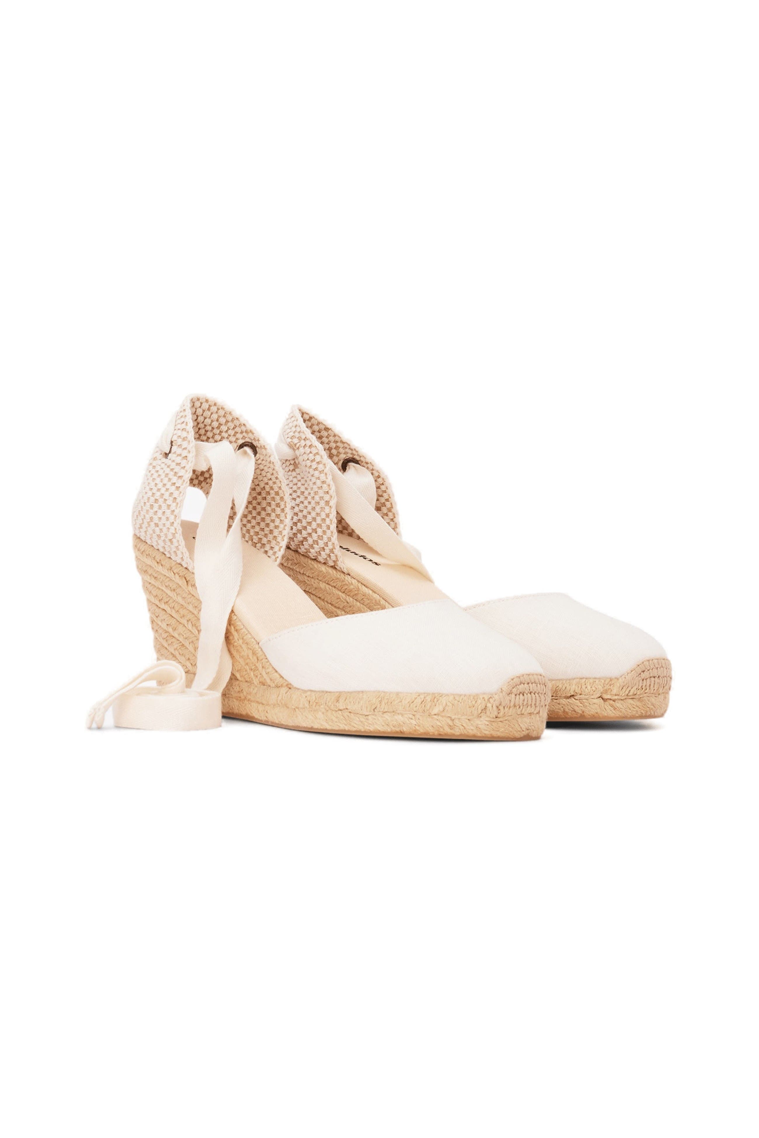 The Marseille Wedge Linen Colors Espadrille, Alternate, color, Oasis White