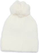 Nanette Lepore Gold Stud Pom Beanie