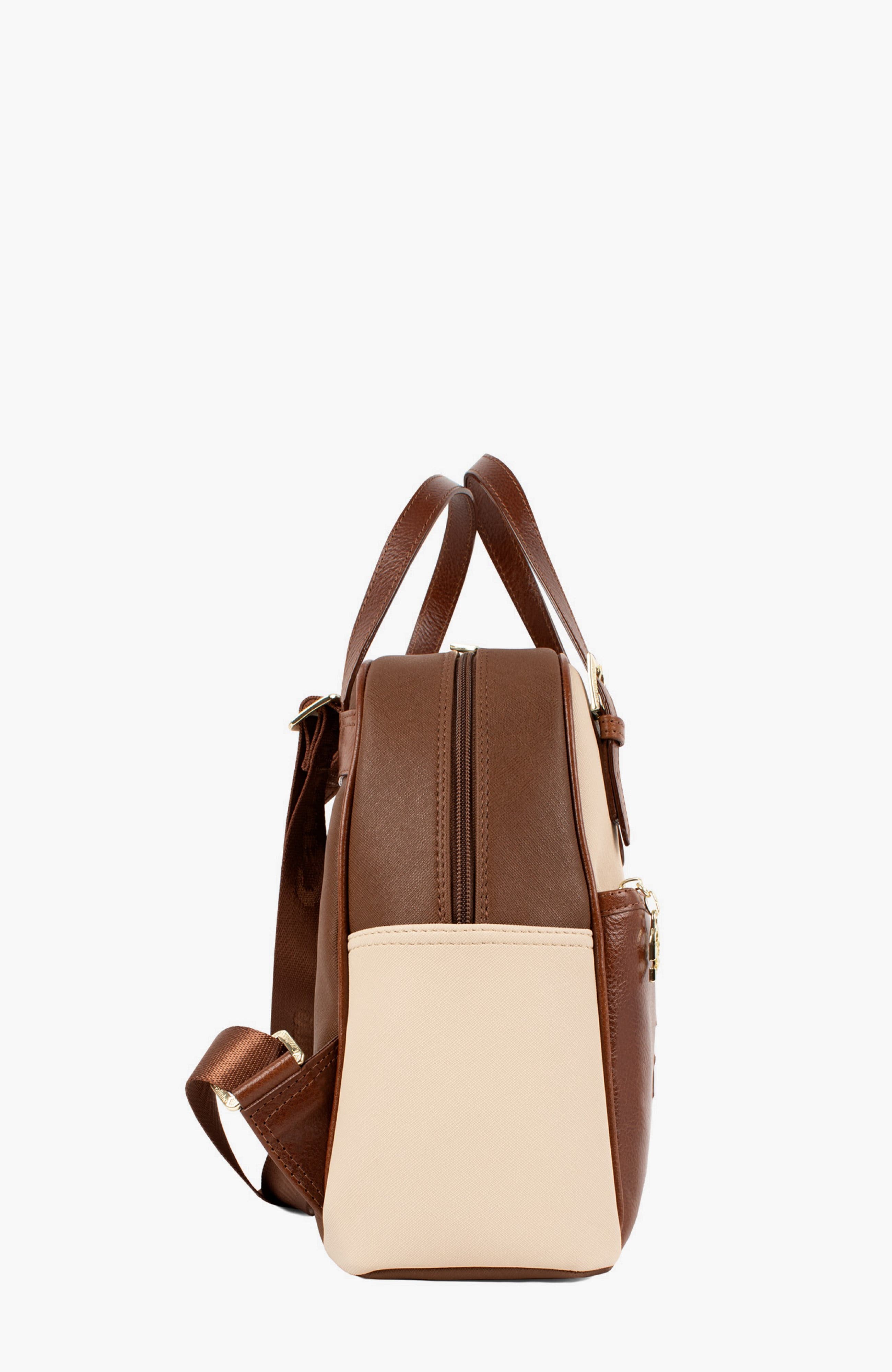 Horse By Cavalinho Backpack 548, Alternate, color, Camel Brown / Beige