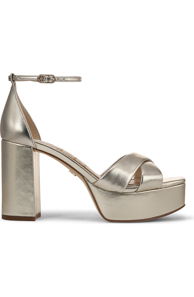 Sam Edelman Jullian Ankle Strap Platform Sandal, Alternate, color, Jute