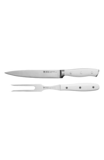 Henckels Cutlery Forged Accent Carving 2-piece Set In White