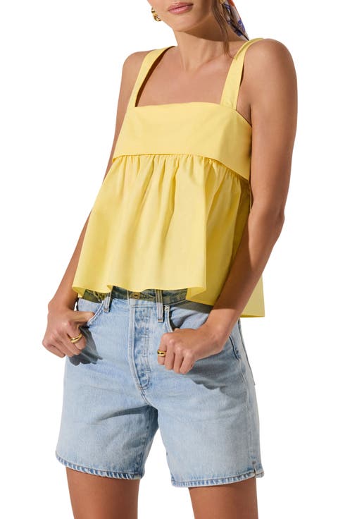 Cotton Babydoll Tank