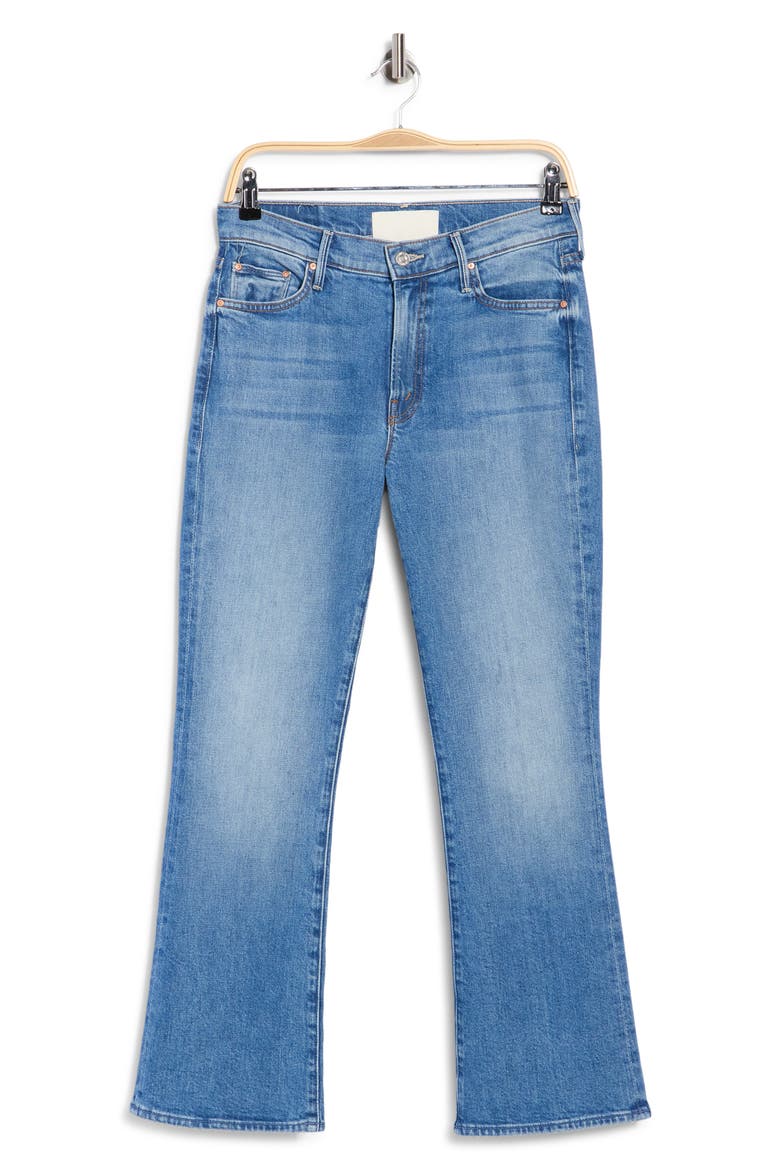 The Outsider Flood High Waist Crop Bootcut Jeans, Alternate, color, HEADS OR TAILS