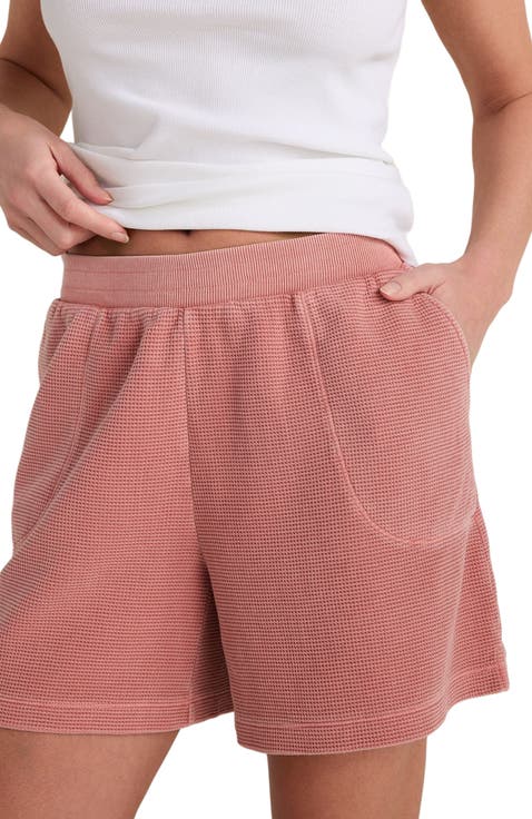 Organic Cotton Waffle Shorts