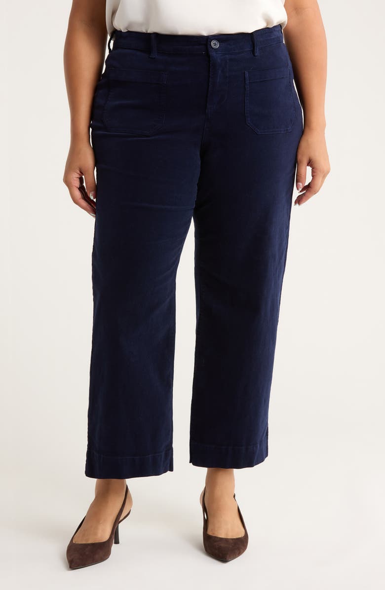 Liverpool Los Angeles Wide Leg Corduroy Pants, Main, color,