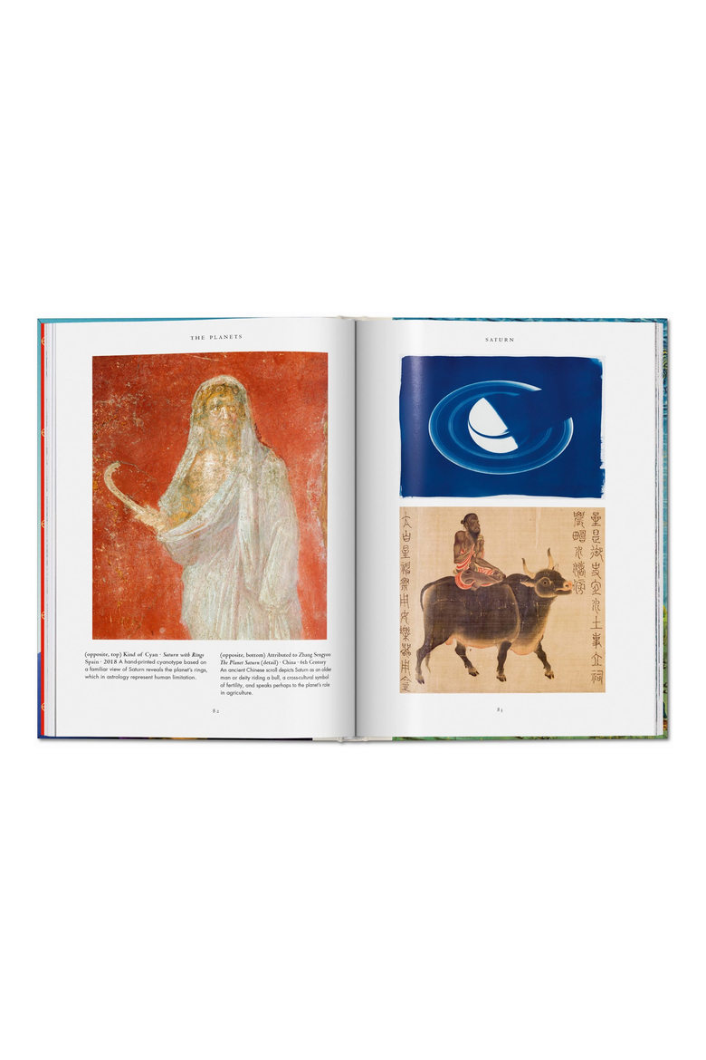 Astrology The Library of Esoterica Book, Alternate, color, Teal