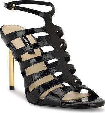 Nine West ストラップ ピンヒール Saleen ドレス サンダル Nine West Saleen Strappy Sandal (Women) | Nordstrom