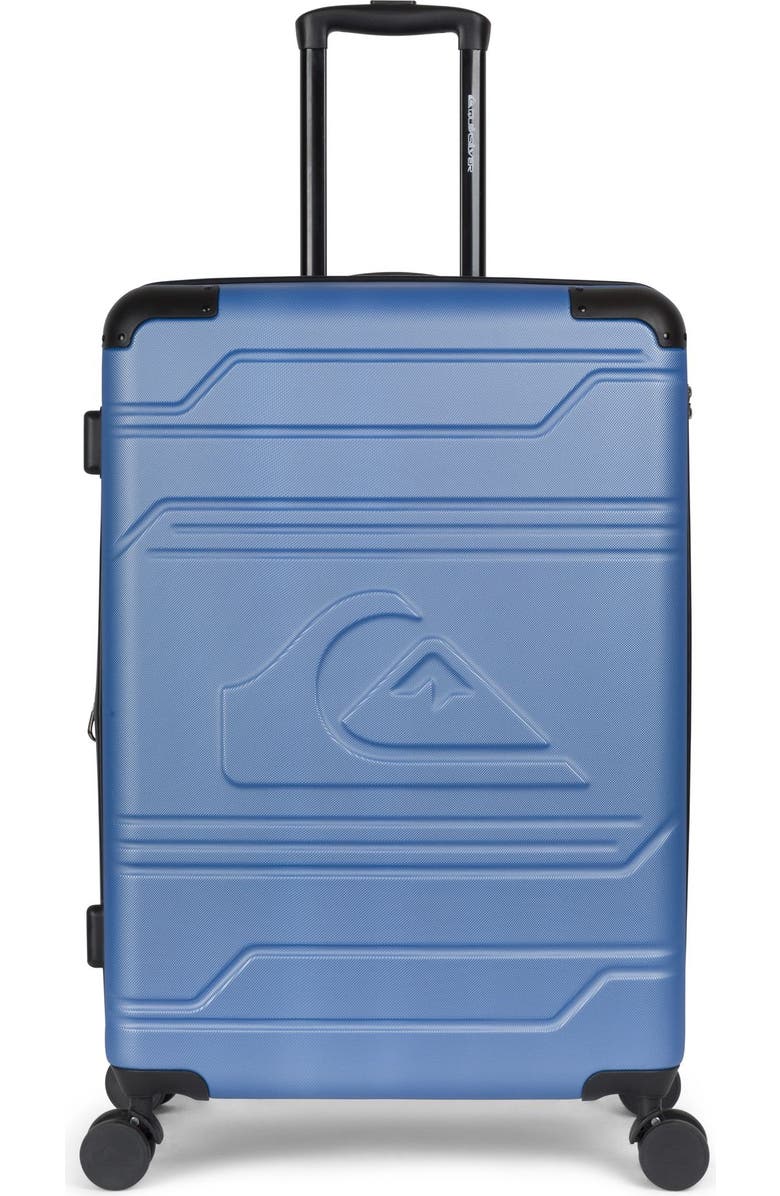 Quiksilver Rincon Suitcases PC Hardside Expandable Luggage with Spinner Wheels, 3-Piece Set, Alternate, color, Ocean Blue