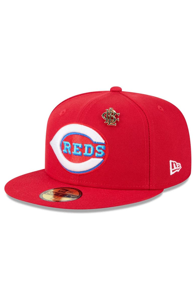 New Era Men's New Era  Red Cincinnati Reds 2025 Big League Chew 59FIFTY Fitted Hat, Alternate, color, Red