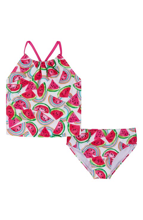 Kids' Watermelon Tankini Two-Piece Swimsuit (Toddler & Little Kid)