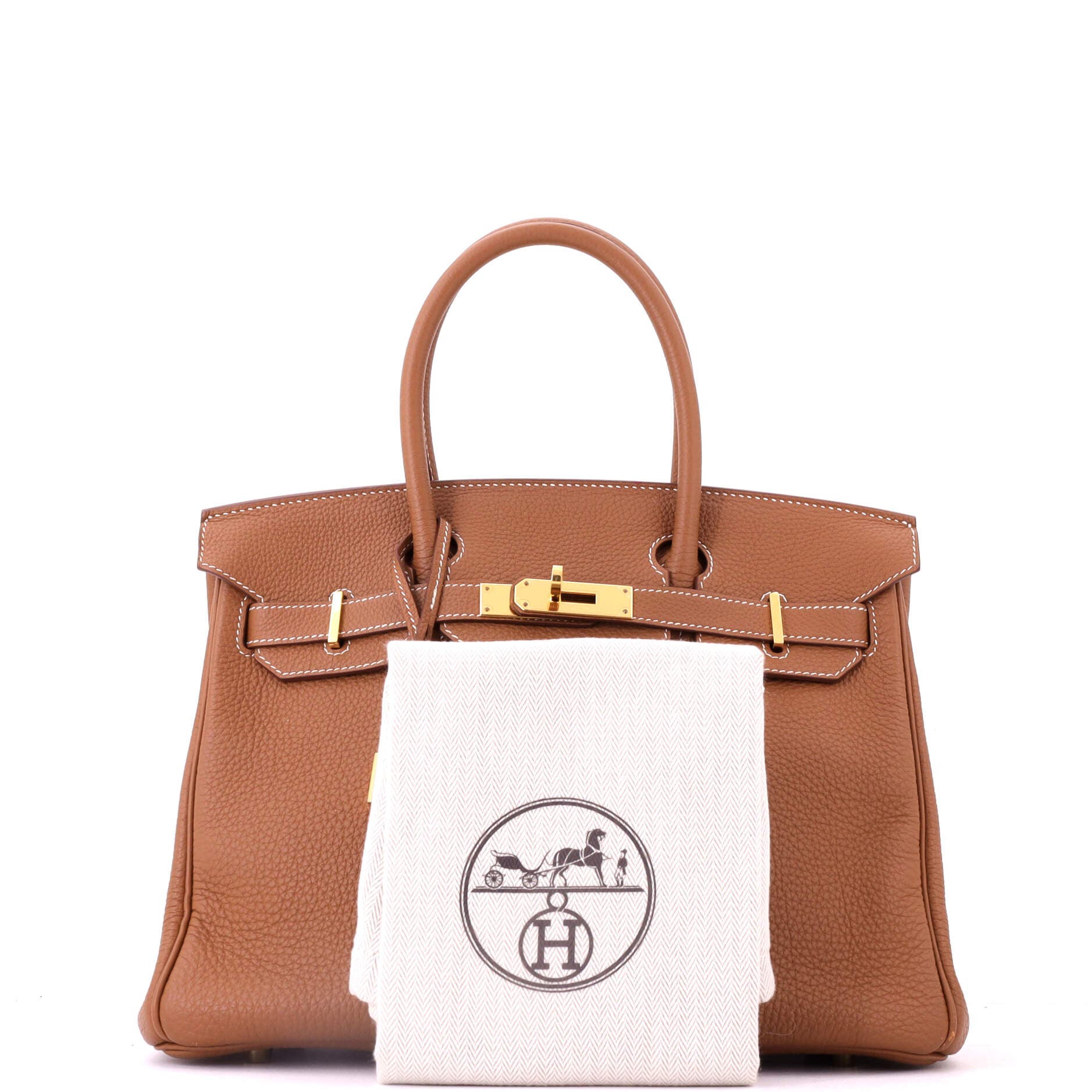 81034712 Birkin Handbag Brown Togo with Gold Hardware 30, Alternate, color, 