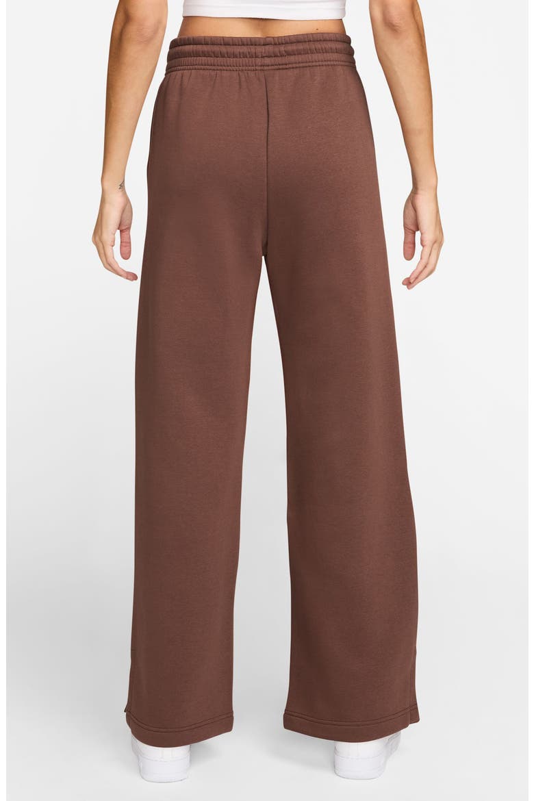 Sportswear Phoenix High Waist Wide Leg Sweatpants, Alternate, color, FAUNA BROWN/ SAIL