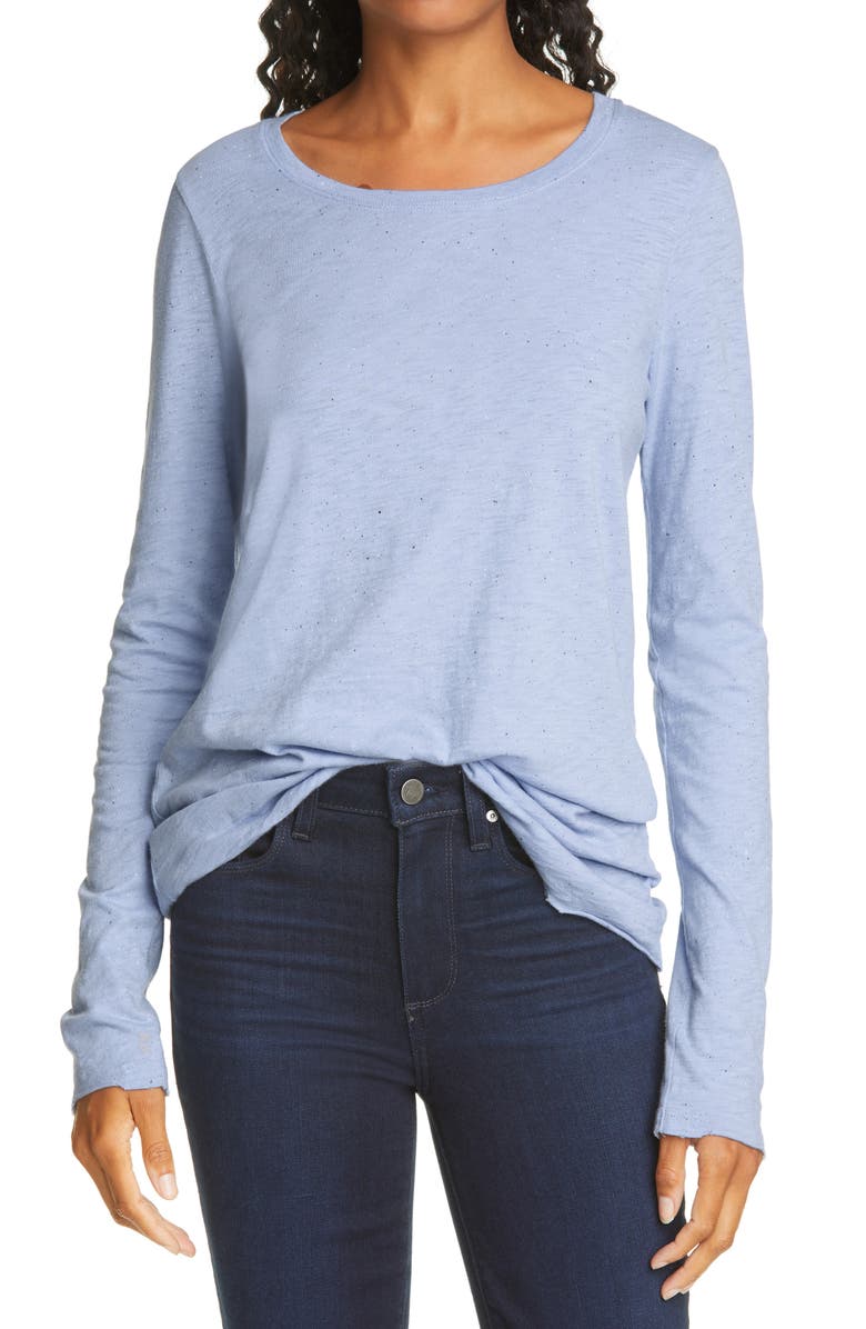 ATM Anthony Thomas Melillo Spatter Print Long Sleeve T-Shirt, Main, color,