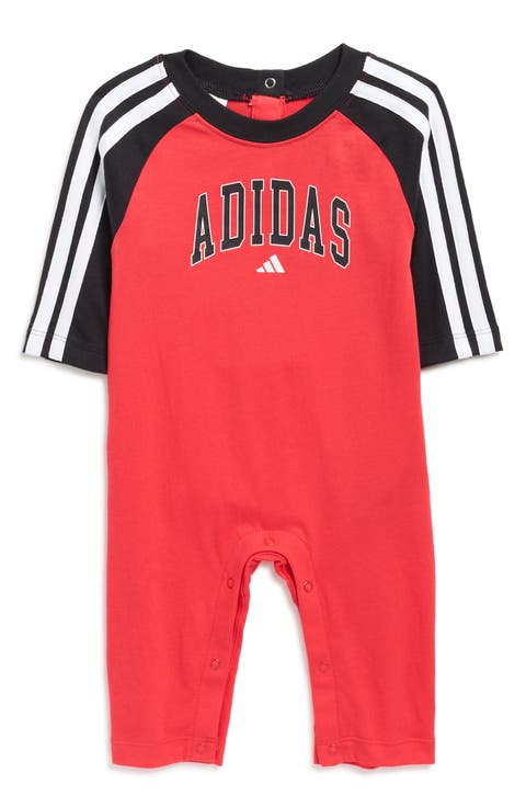 Raglan Sleeve Cotton Jersey Romper (Baby)