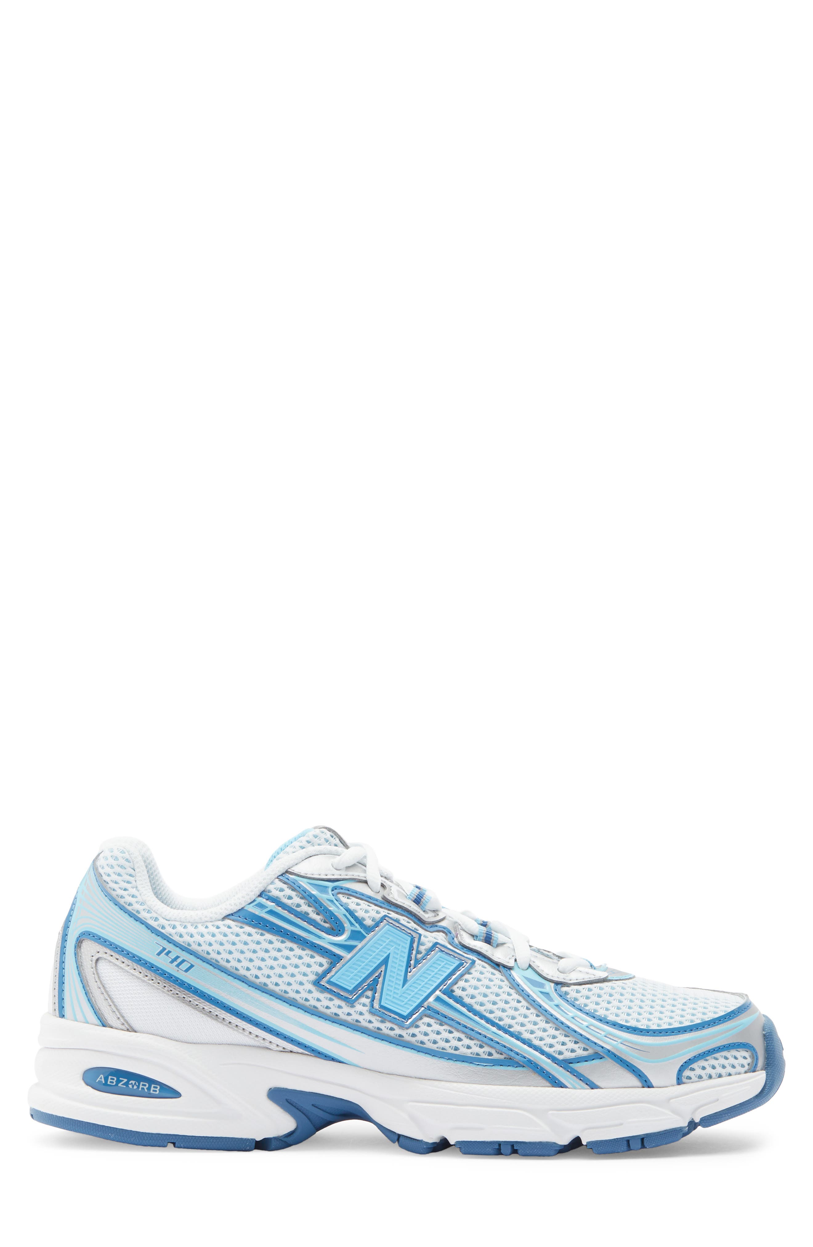 New Balance Gender Inclusive 740 Sneaker, Alternate, color, Blue Agate/ White