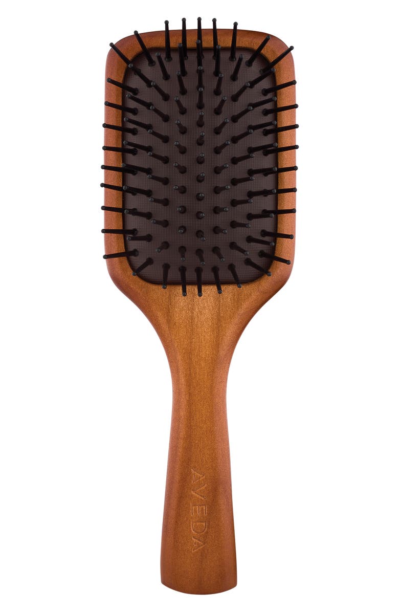 Aveda Wooden Mini Paddle Brush, Main, color,