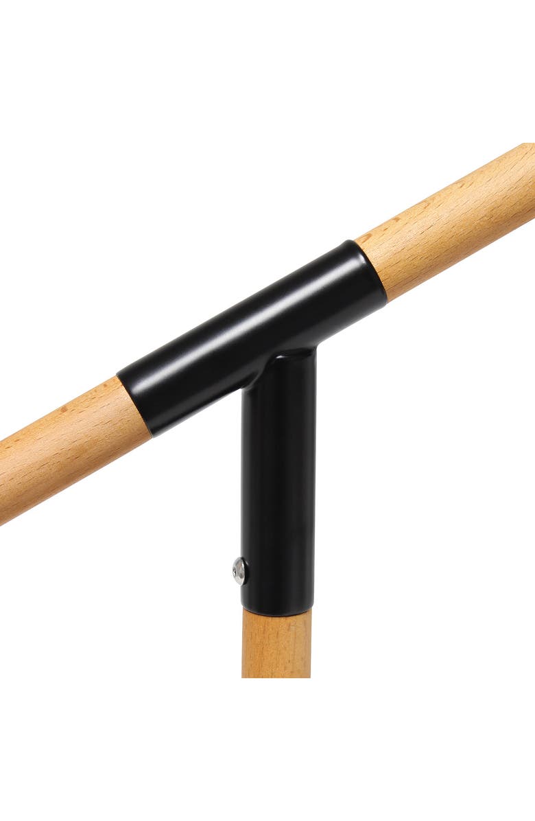 LALIA HOME Black Matte Wood Pivoting Desk Lamp, Alternate, color,