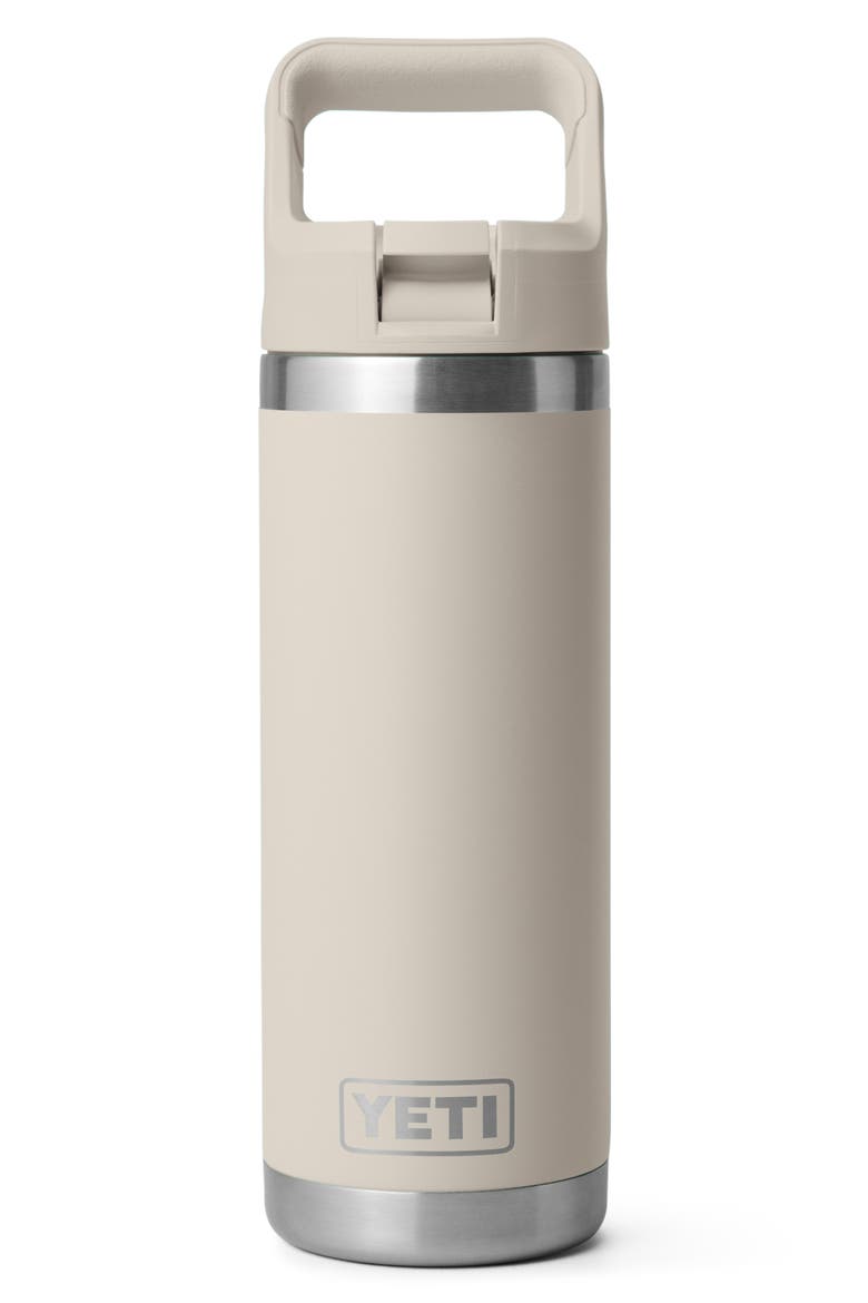 Rambler 18-Ounce Straw Water Bottle, Main, color, CAPE TAUPE