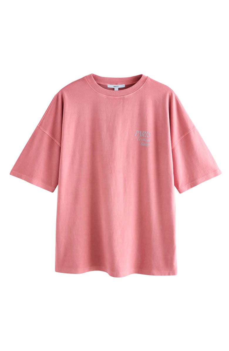 NEXT Paris Ballet Graphic T-Shirt, Main, color, Pink