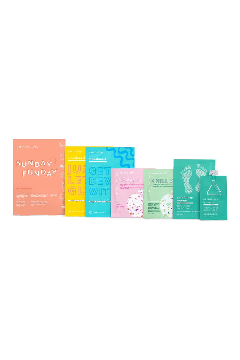 Sunday Funday Self Care Kit, Main, color, NO COLOR