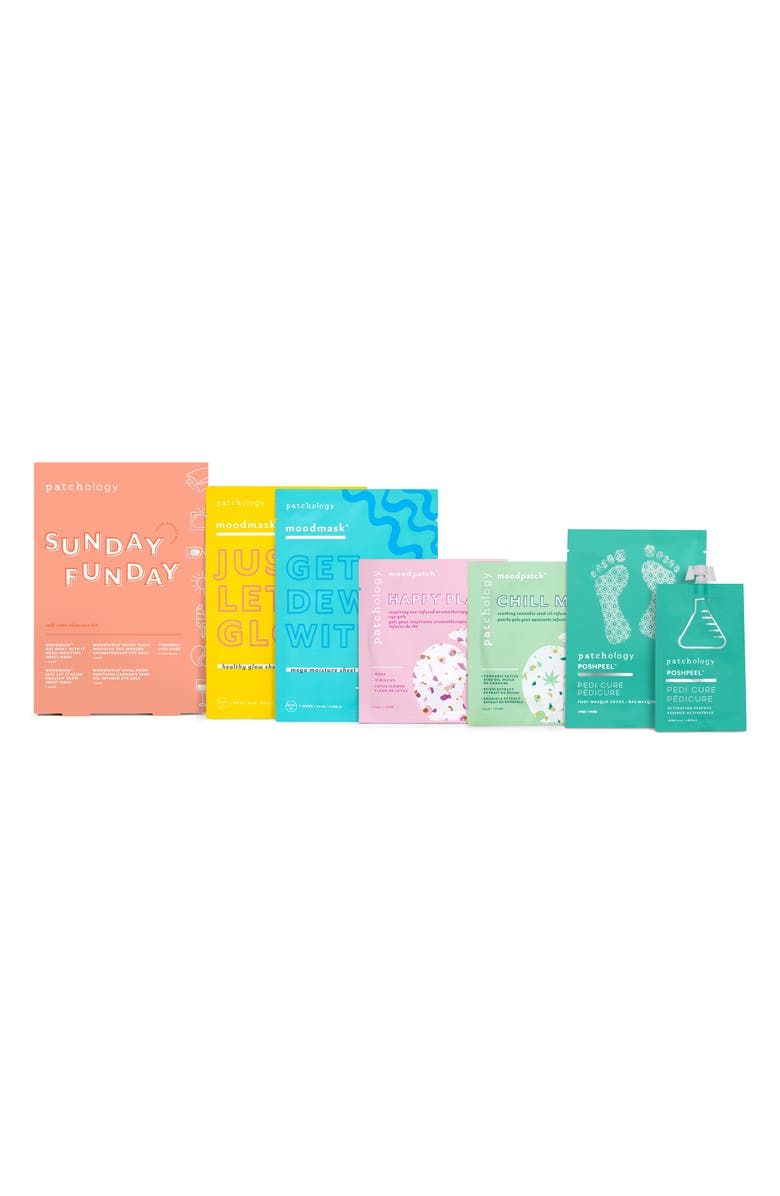 Patchology Sunday Funday Self Care Kit, Main, color, 