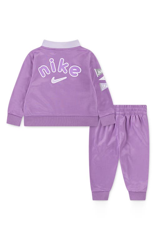 Nike Swoosh Track Suit In Purple