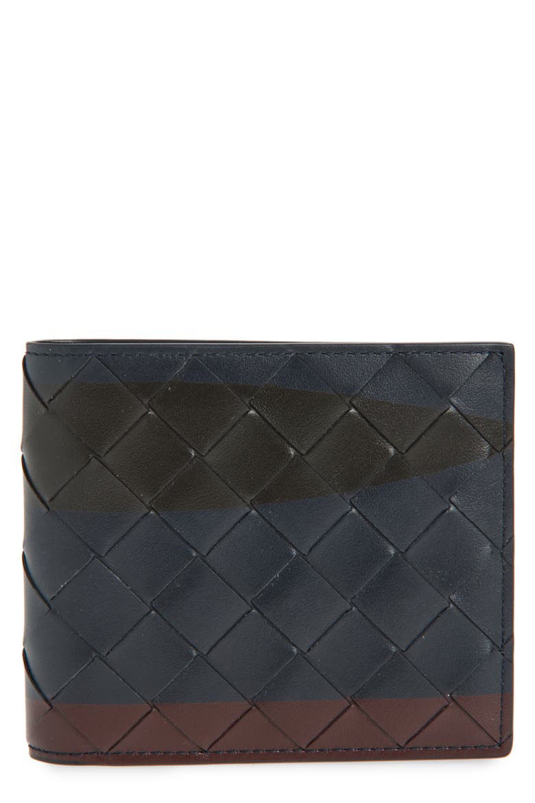 Intrecciato Bifold Wallet, Main, color, 4328 MIDNIGHT