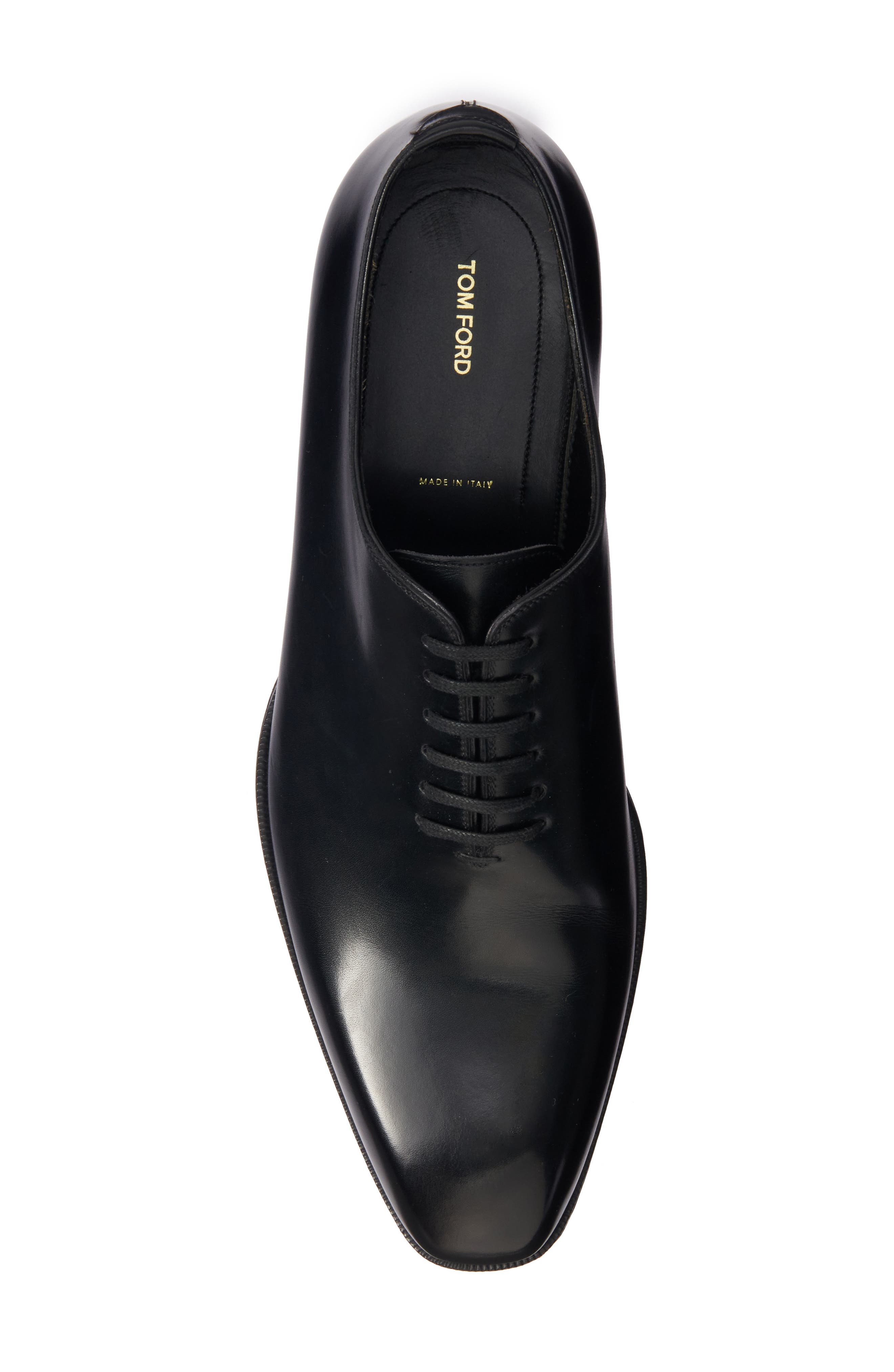 TOM FORD Elkan Evening Wholecut Oxford, Alternate, color, Black