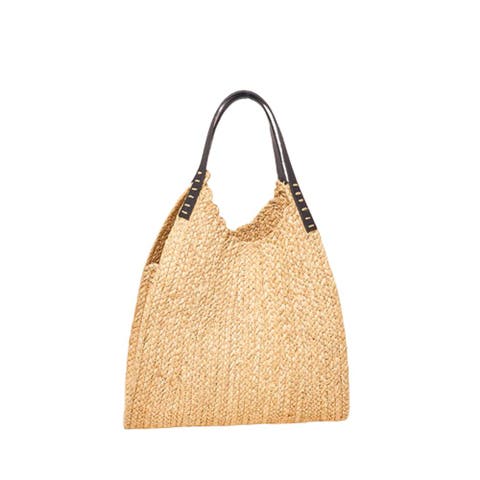 Embe Braided Raffia Tote